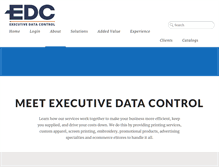 Tablet Screenshot of edcmktg.com